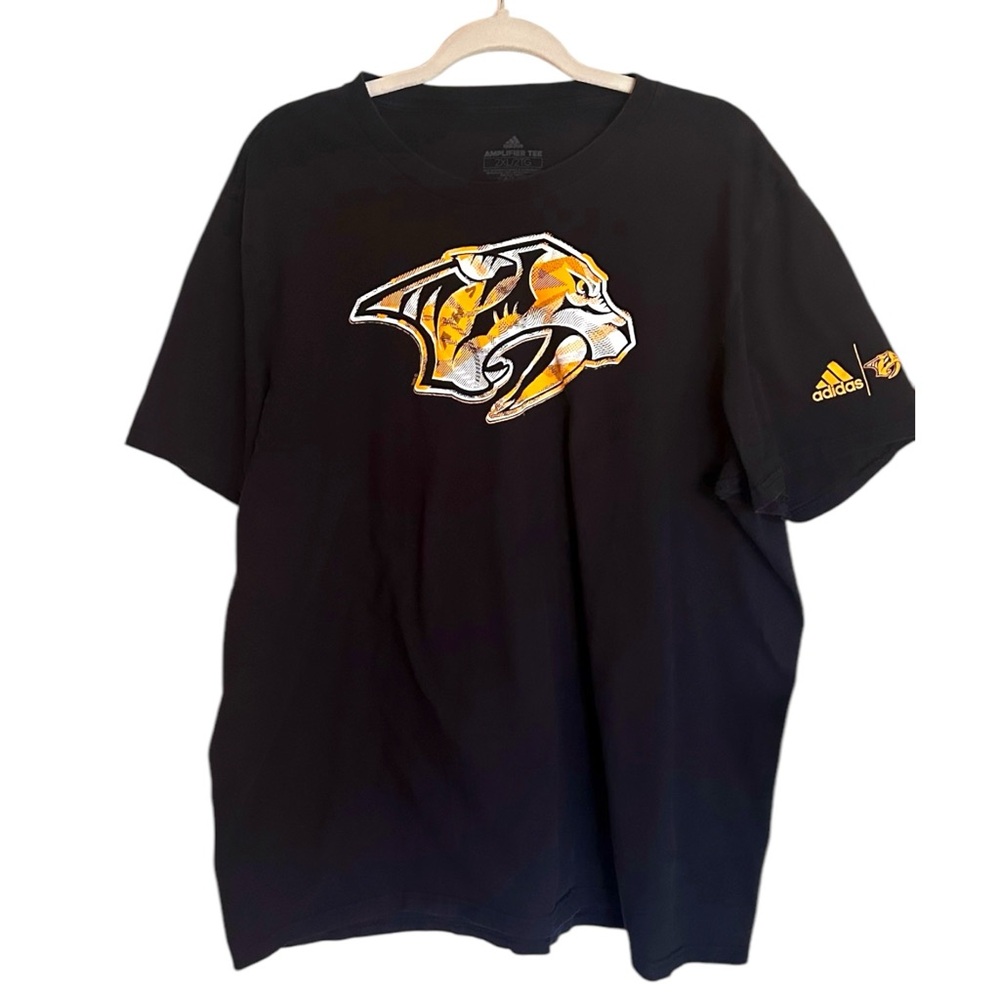 Adidas Black Graphic Men's Shirt